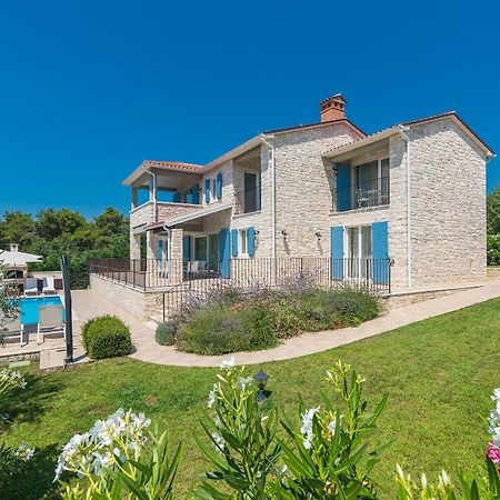 Villa Sterpazzi - Near Porec With Sea View, Private Jacuzzi, Sauna And Pool Вишнян Экстерьер фото